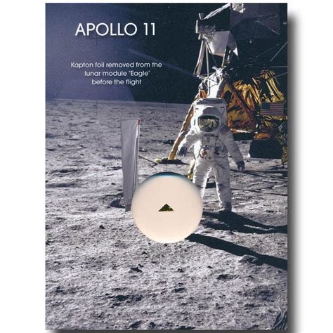 APOLLO 11 ORIGINAL UNFLOWN LM EAGLE KAPTON FOIL Apollo 11 Apollo