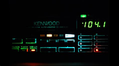 Vintage Kenwood KRC 8000 AM FM Cassette Car Stereo Rare Old YouTube