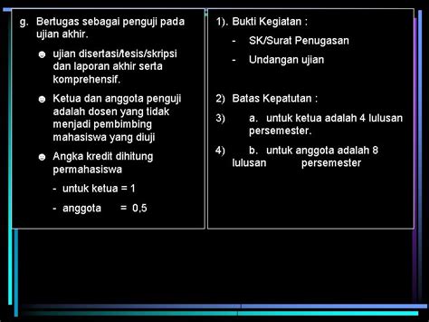 Pedoman Operasional Penilaian Angka Kredit Jabatan Fungsional Dosen