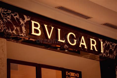 Kuala Lumpur Malaysia Diciembre 04 2022 Marca Bvlgari Marca Comercial