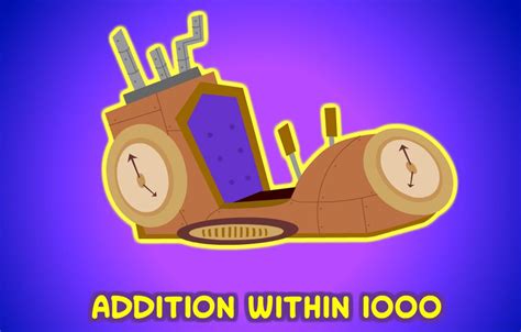 Addition Within 1000 Game Time Machine Mindly Games