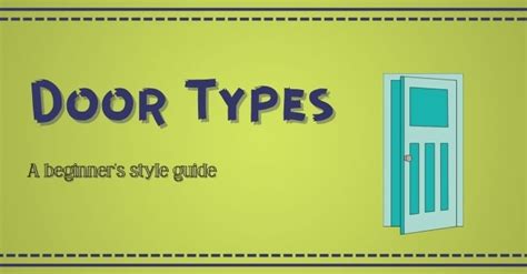 Your Guide To Door Styles And Types Sandra Yodesky Homes For Sale And