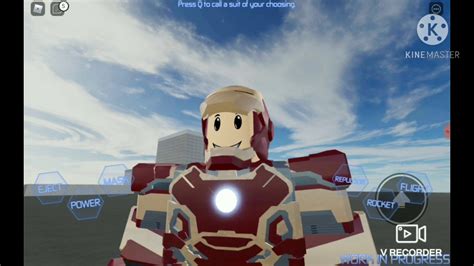 Ensinando Como Jogar Iron Man Simulator Incluindo Comandos Roblox