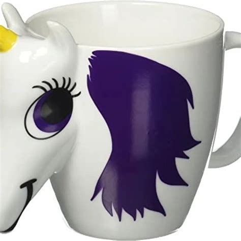 KINREX Color Changing Unicorn Mug Ceramic Coffee Rainbow Magic Cups 14