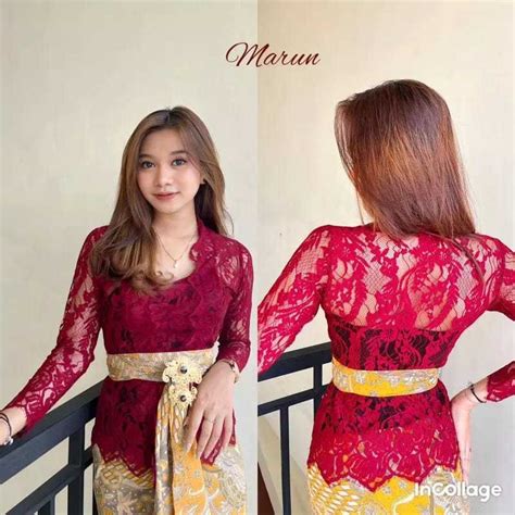 Jual Baju Kebaya Brokat Sofia Modern Kebaya Bali Brokat Premium Kebaya