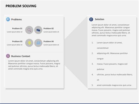 Problem Solving Process Powerpoint Template