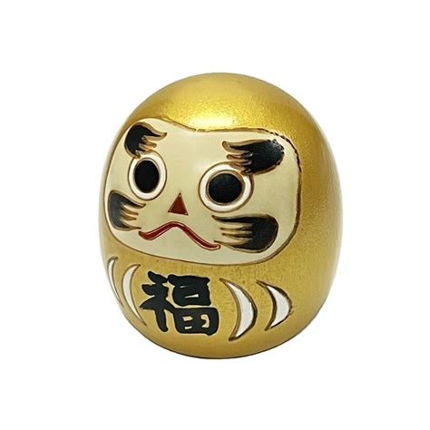 Kokeshi Daruma Gold Kokeshi Dolls Kimura Ohshido Online Store