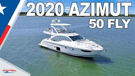 2020 Azimut 50 FLY MarineMax Dallas Yachts YouTube