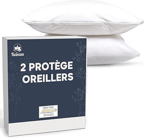 Protege Oreiller X Lot De Housse Oreiller X Impermeable