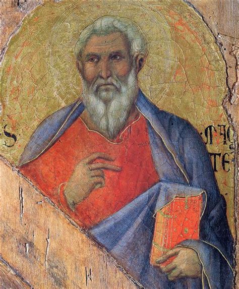 The Apostle Matthew, 1308 - 1311 - Duccio - WikiArt.org