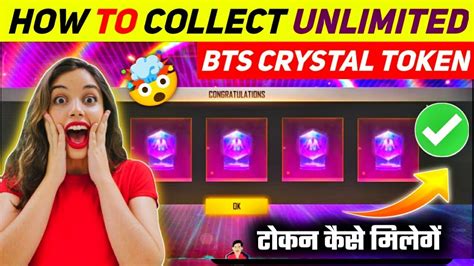 How To Collect Unlimited Bts Crystal Token How To Get Bts Crystal