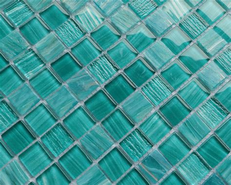 Backsplash Kitchen Crystal Green Glass Mosaic Tile