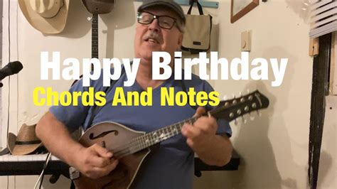 Happy Birthday Mandolin Tune And Notes Lesson Youtube