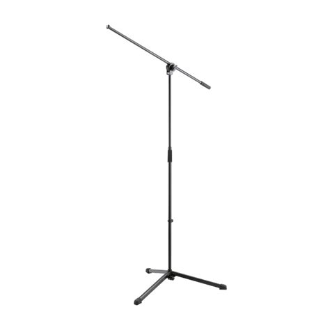 K Nig Meyer Black Microphone Stand With One Piece Boom Arm