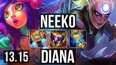 Neeko Vs Diana Jng 16 0 5 Rank 3 Neeko Legendary Tr Master 13