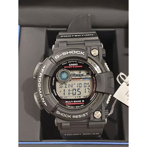 Casio G Shock Frogman Japan Set Gwf Jf Shopee Singapore