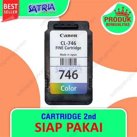 Catridge Cartridge Tinta Canon CL 746 Siap Pakai Compatible CL 746