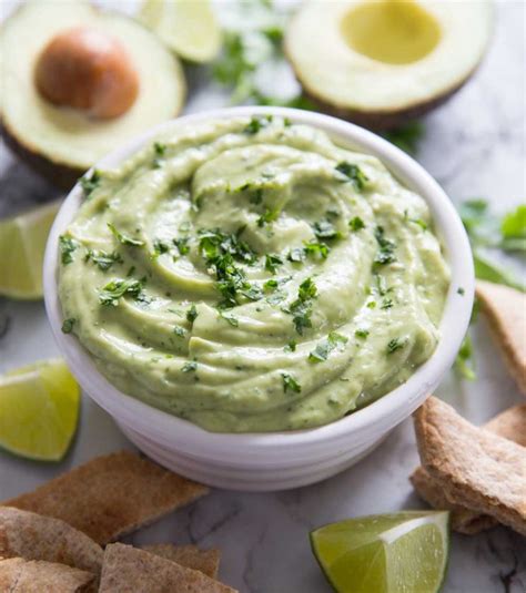 Creamy Avocado Dip 5 Ingredients Dont Go Bacon My Heart