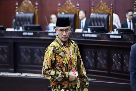 Ketua KPU RI Hasyim Asyari Ucap Syukur Usai Dipecat Ini Alasannya