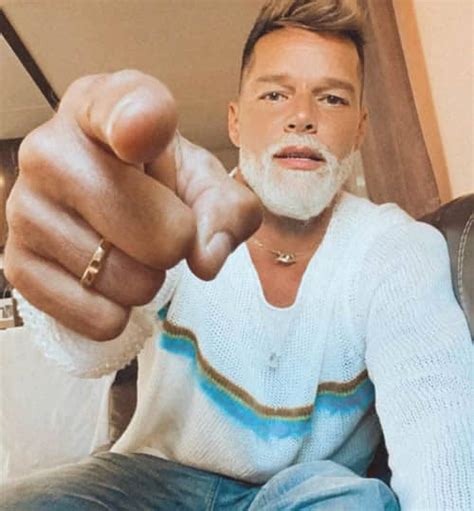 Ricky Martins Bleached Beard Turned Out Better Than I Thought