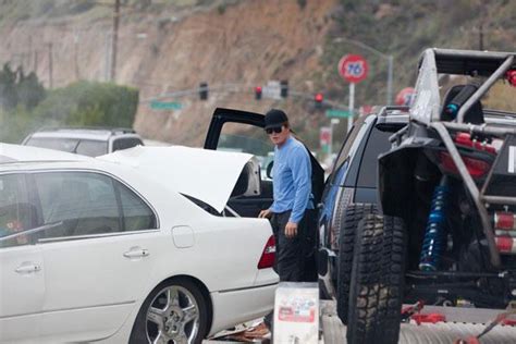 Bruce Jenner's Horrific Car Crash -- 10 Photos From The Accident Scene