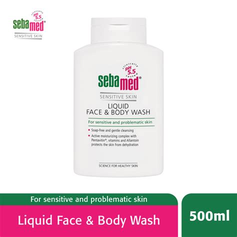 Sebamed Face And Liquid Body Wash 500ml Free Samples Woods Pharmacy