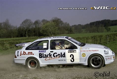 Viaene Ivan Dewulf Roland Ford Sierra Rs Cosworth Rallye Des