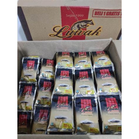 Jual B3st 1rtg 15pcs Kopi Luwak Mini Renteng Kopi Murah Shopee