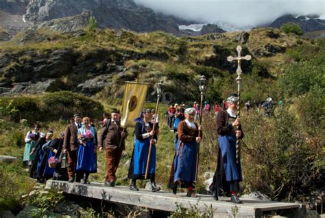 The Italian Village Of Alagna Valsesia Vercelli In Piedmont Italy E