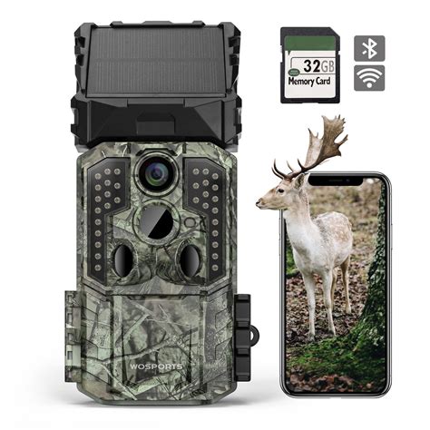 Owlzer Trail Camera Wifi Bluetooth Mp P Hunting Game K Video