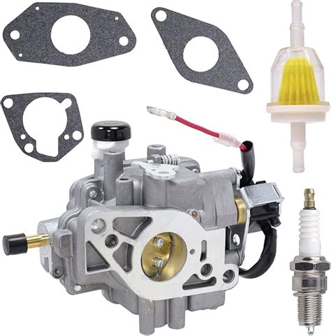 Amazon NIMTEK 24 853 43 S Carburetor With Spark Plug Fuel Filter