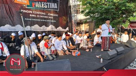 Warga Lintas Agama Di Jombang Doakan Rakyat Palestina