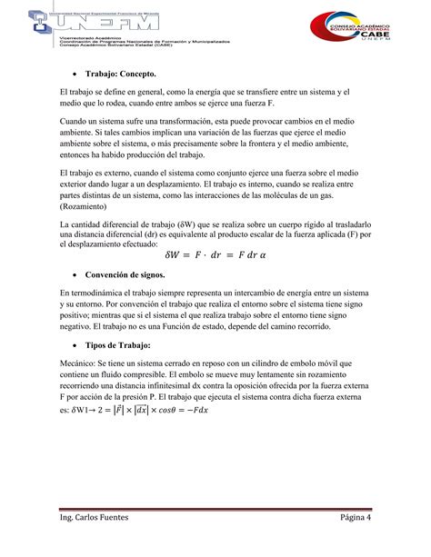 Guia Primer Principio De La Termodin Mica Pdf