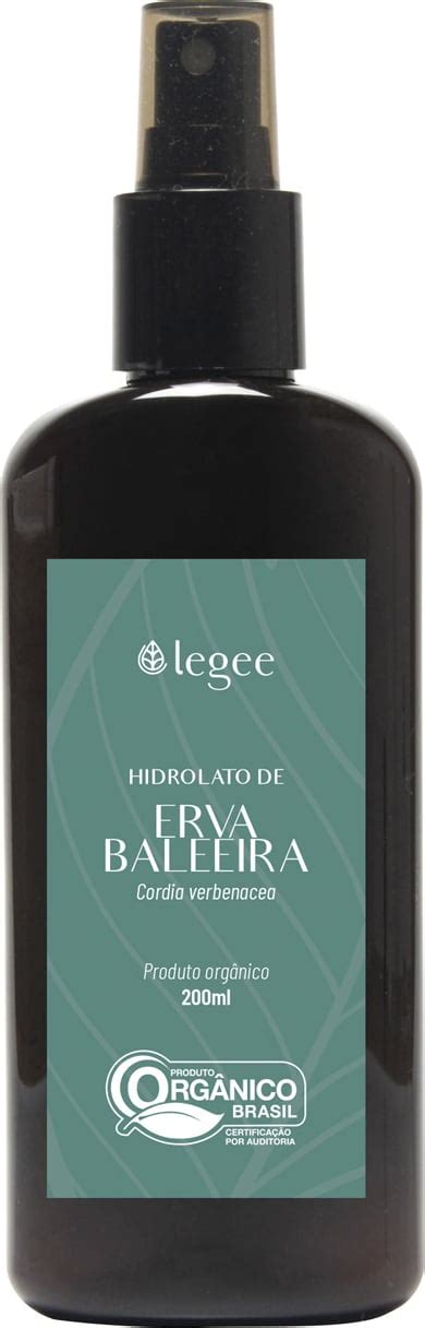 Hidrolato de Erva Baleeira Cordia verbenacea ORGÂNICO 200mL