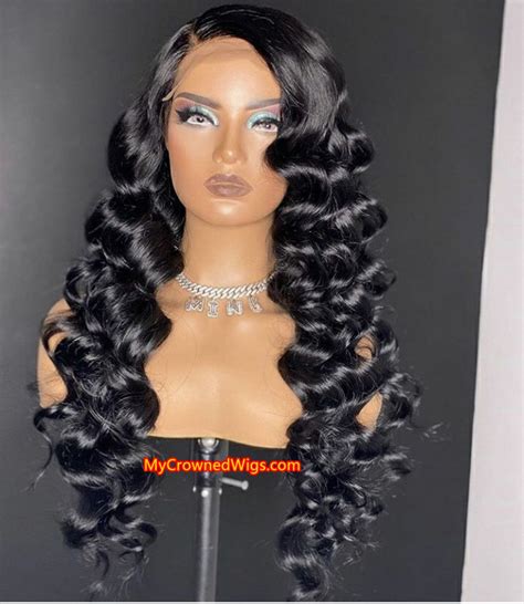 Undetectable Loose Wave Hd Lace Closure Human Hair Wig Loose