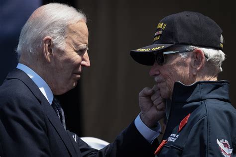 On Th Anniversary Of D Day Invasion Biden And Macron Honor Wwii