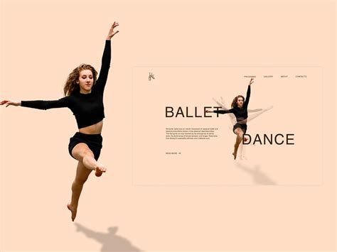 Design concept of the ballet studio by Анна Васильева on Dribbble