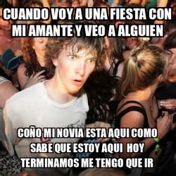 Meme Sudden Realization Ralph Cuando Voy A Una Fiesta Con Mi Amante Y