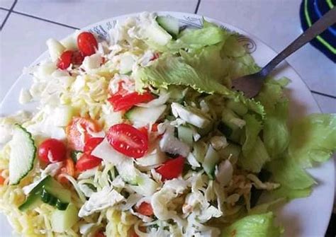 How to Make Quick Simple Noodles Salad - supertcc.com