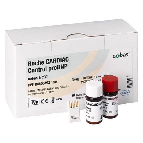 Roche Cardiac Control ProBNP Test 1 For Cobas H232 Hibernia Medical