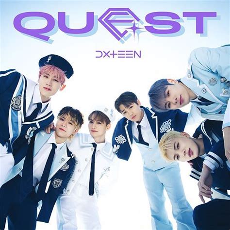 YESASIA Quest Type A ALBUM DVD 初回限定版 日本版 鐳射唱片 DXTEEN 日語音樂