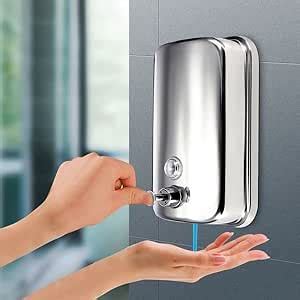 4Seasons SS Heavy Duty Soap Dispenser Best For Handwash Liquid Soap