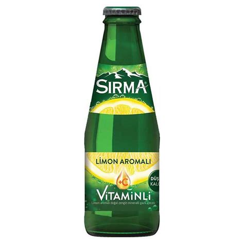 Sırma C Plus Maden Suyu Limon Aromalı 200 ml 6 Adet