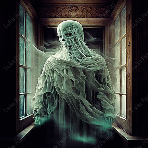 Creepy ghost – Luisa Fumi Digital Art – Gameover's Atelier