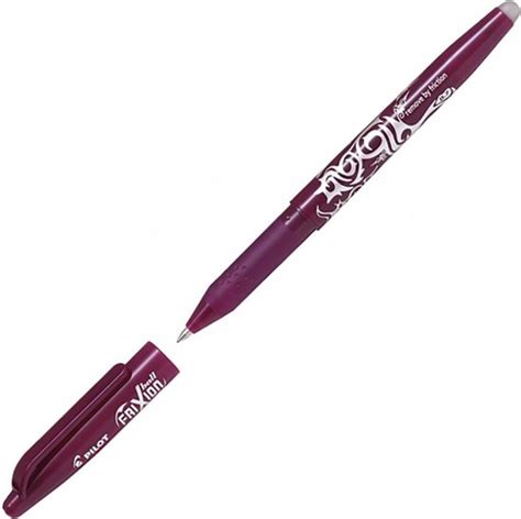 Pilot FriXion Ballpen 0 7mm Uitgumbare Pen Doos Van 12 Wijn Rood Bol