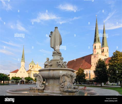 Alt Tting Square Kapellplatz With Gnadenkapelle Grace Chapel