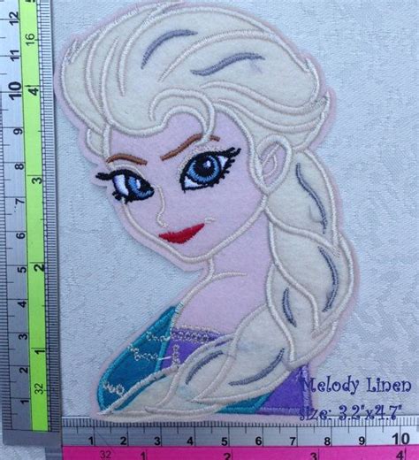 Frozen Iron On Patch Frozen Elsa Iron On Patch Frozen Etsy Elsa