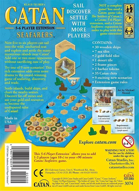 Catan Seafarers 5&6 Player Extension | Decked Out Gaming