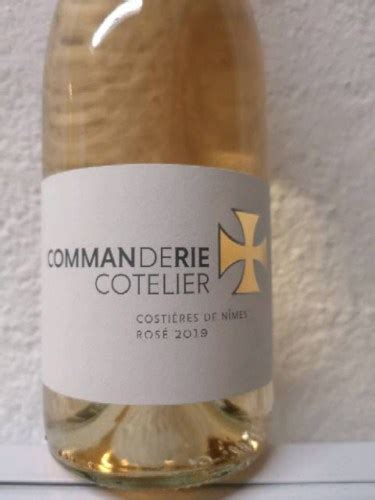 Commanderie De Cotelier Costi Res De N Mes Ros Vivino Us