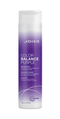 Joico Color Balance Purple Shampoo (Eliminates Brassy/Yellow Tones on Blonde/Gray Hair) 300ml ...